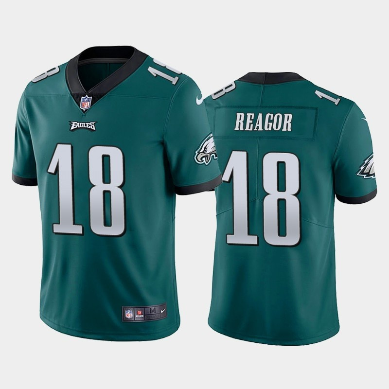 Men Nike Philadelphia Eagles 18 Jalen Reagor Green 2020 NFL Draft First Round Pick Vapor Untouchable Limited Jersey